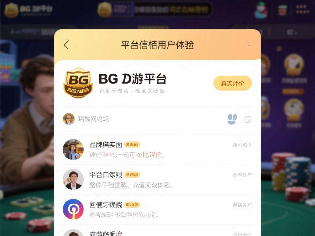 深入探讨：BG大游平台的真实性与信誉分析