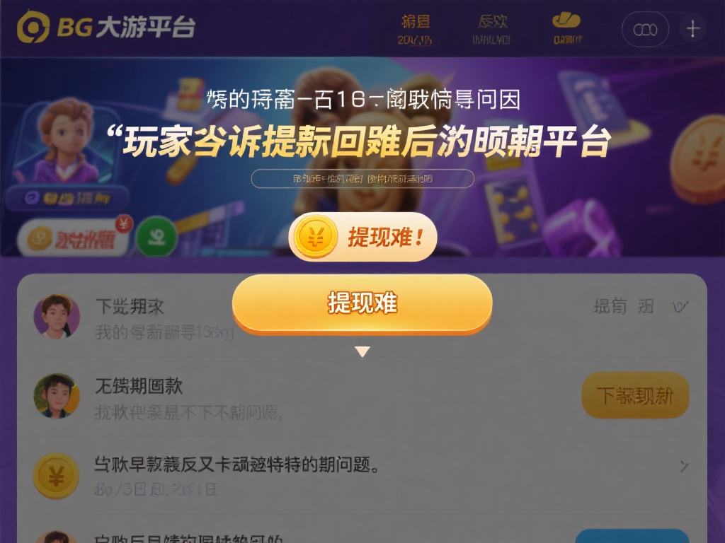 玩家投诉提现难题背后的原因
不少网友在社交媒体上